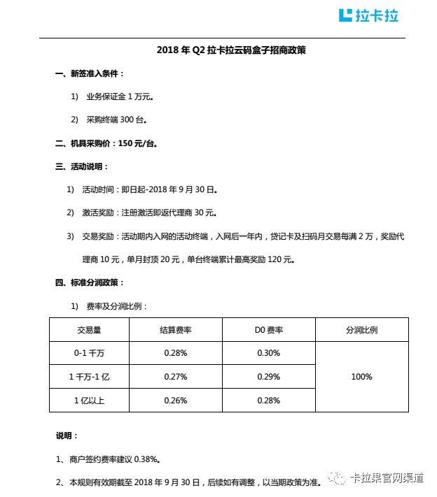 拉卡拉发布会最新产品介绍