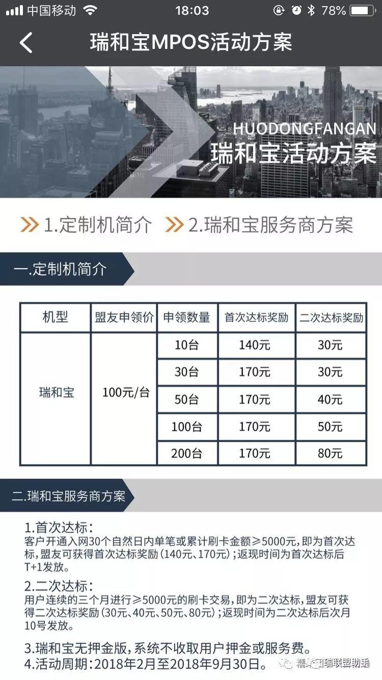 2019年瑞联盟政策详解，一台起总部直发！人人平等！